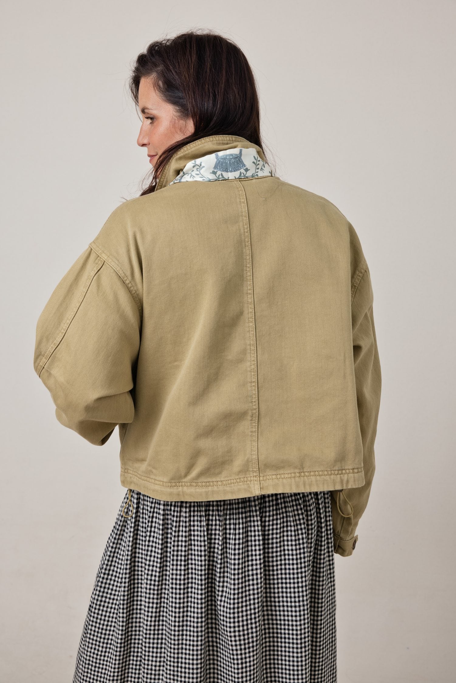 The Fall Feels Long Sleeve Cotton Jacket