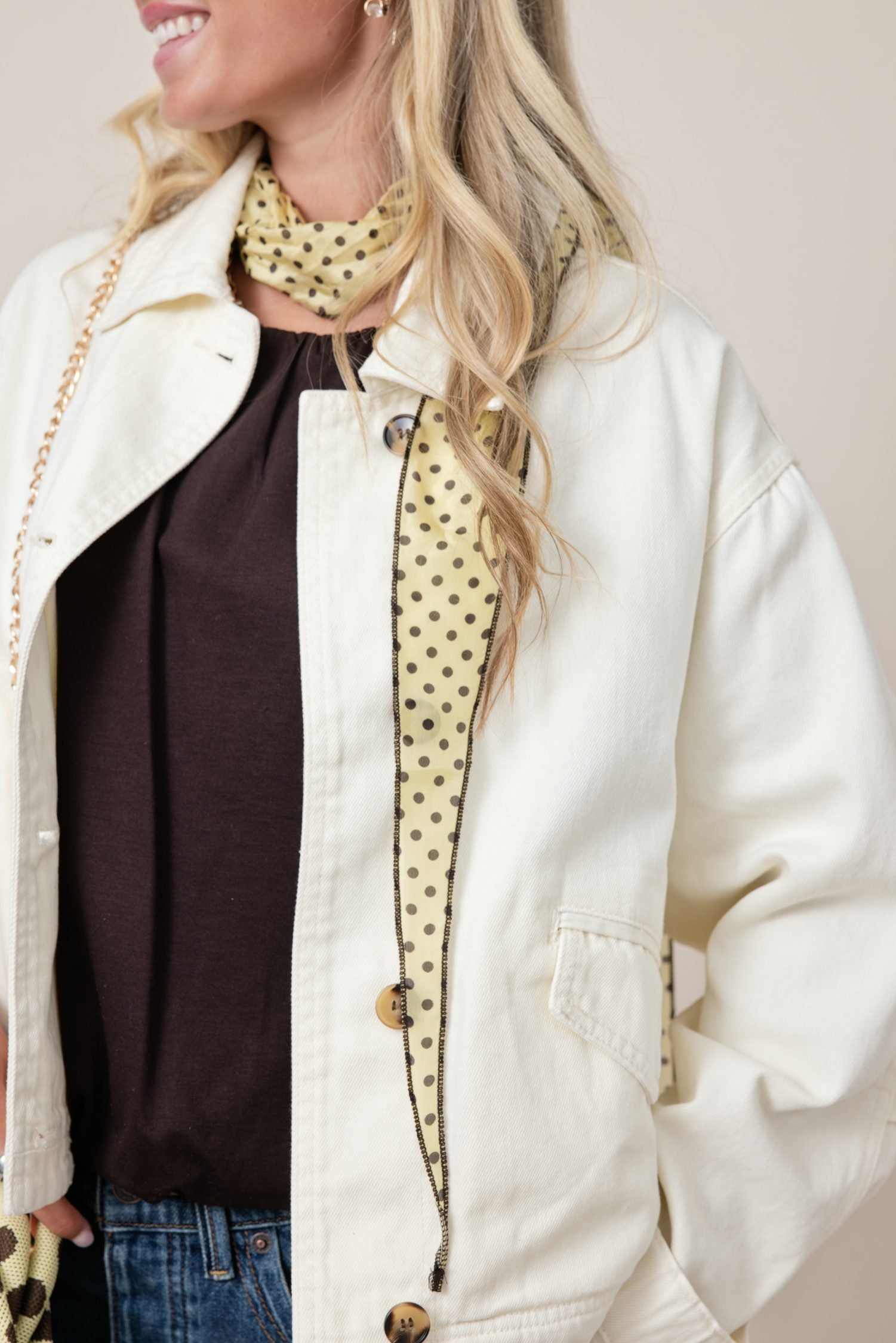 The Fall Feels Long Sleeve Cotton Jacket