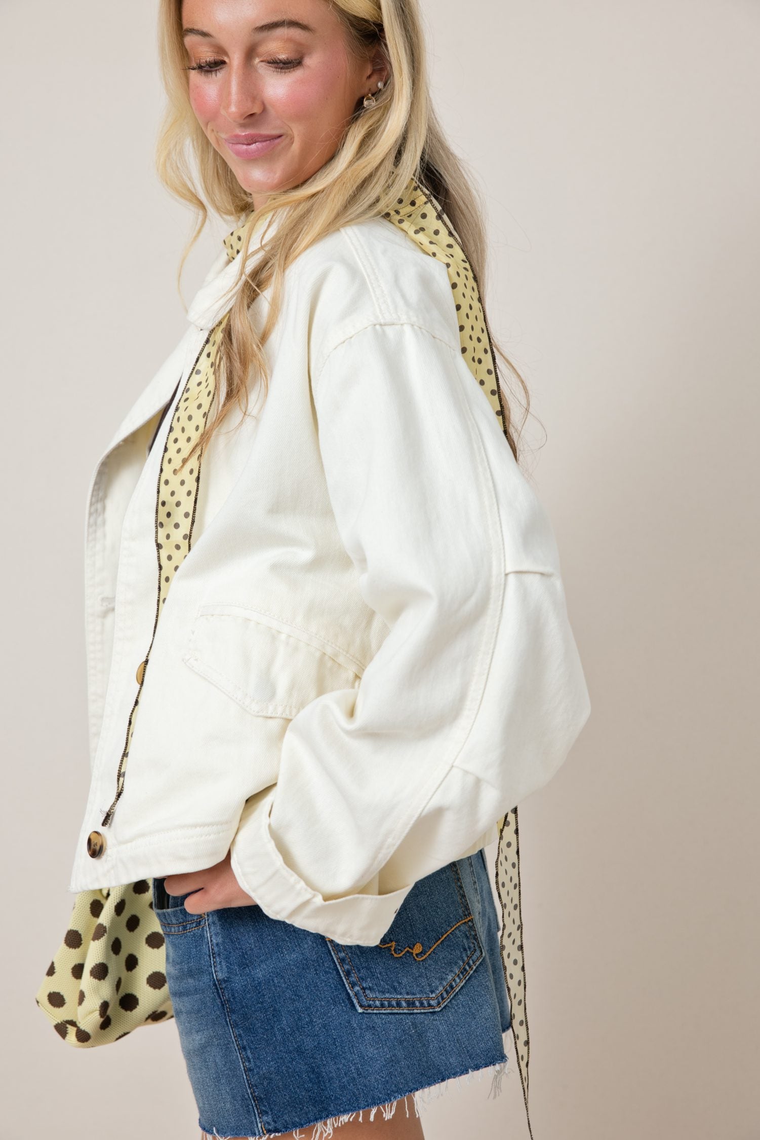 The Fall Feels Long Sleeve Cotton Jacket