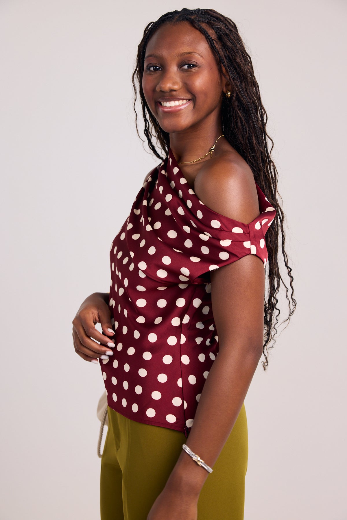 Lucy Paris Bobbie Asymmetrical Top