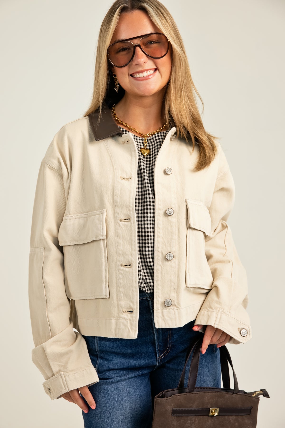 Z Supply Rey Cropped Chore Jacket