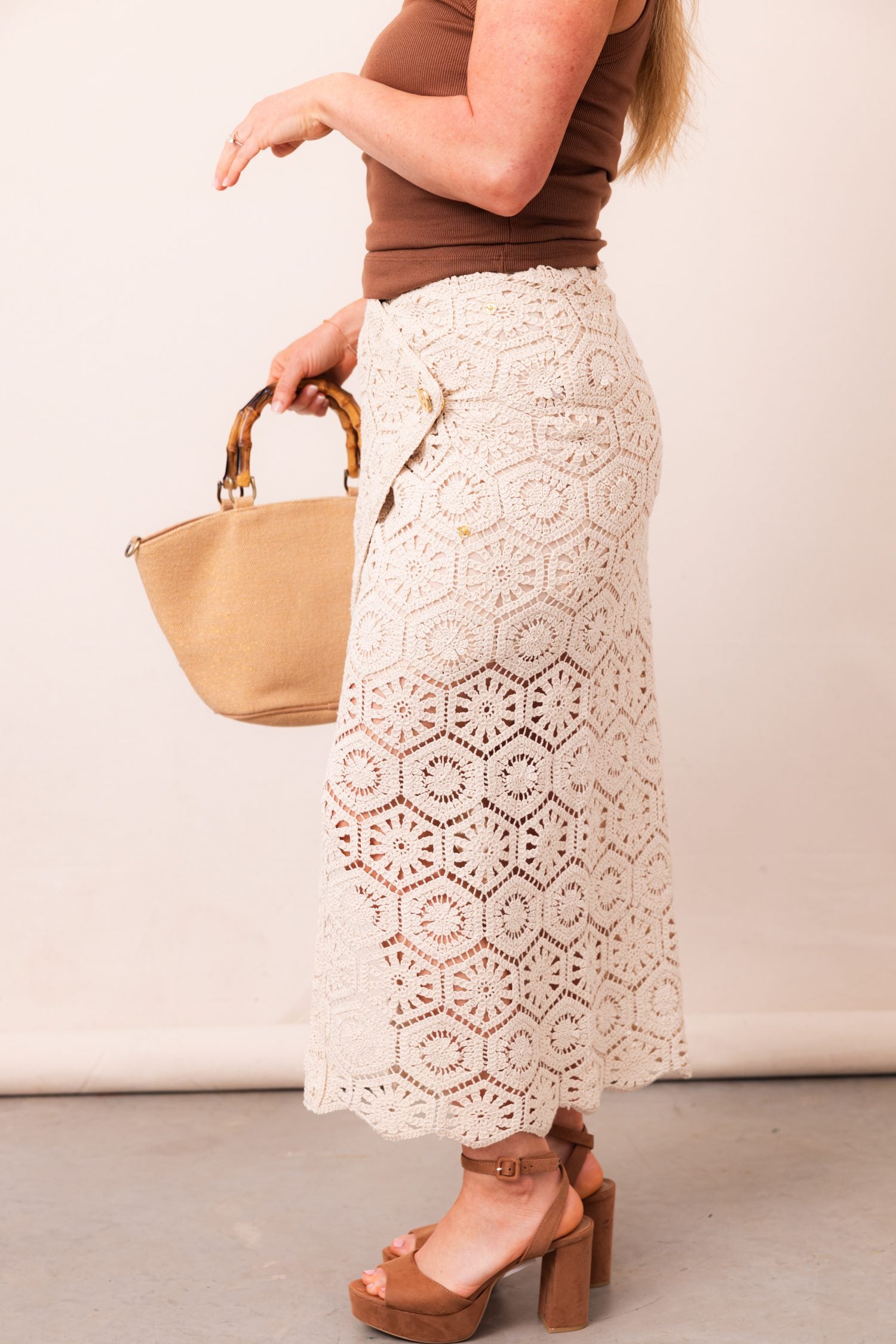 Z Supply Raquel Lace Skirt