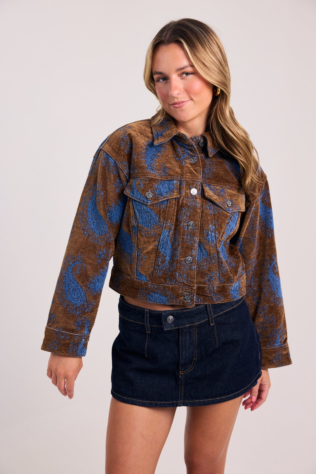 Steve Madden Paisley Dove Jacket