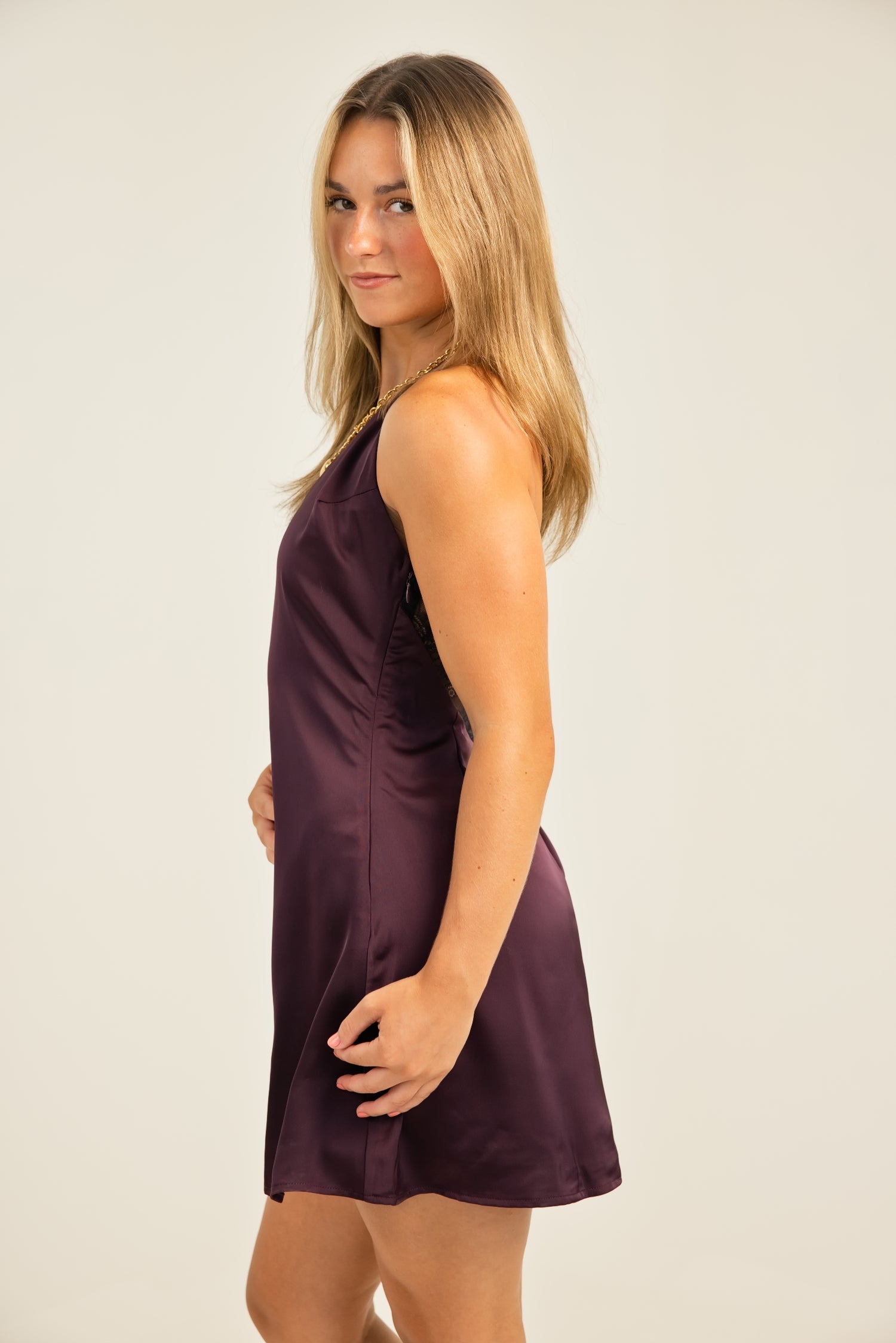 The Veronica V-Neck Backless Mini Dress
