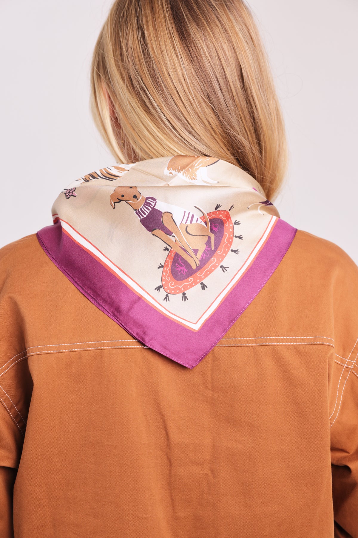 Echo Doggie Daycare Silk Bandana