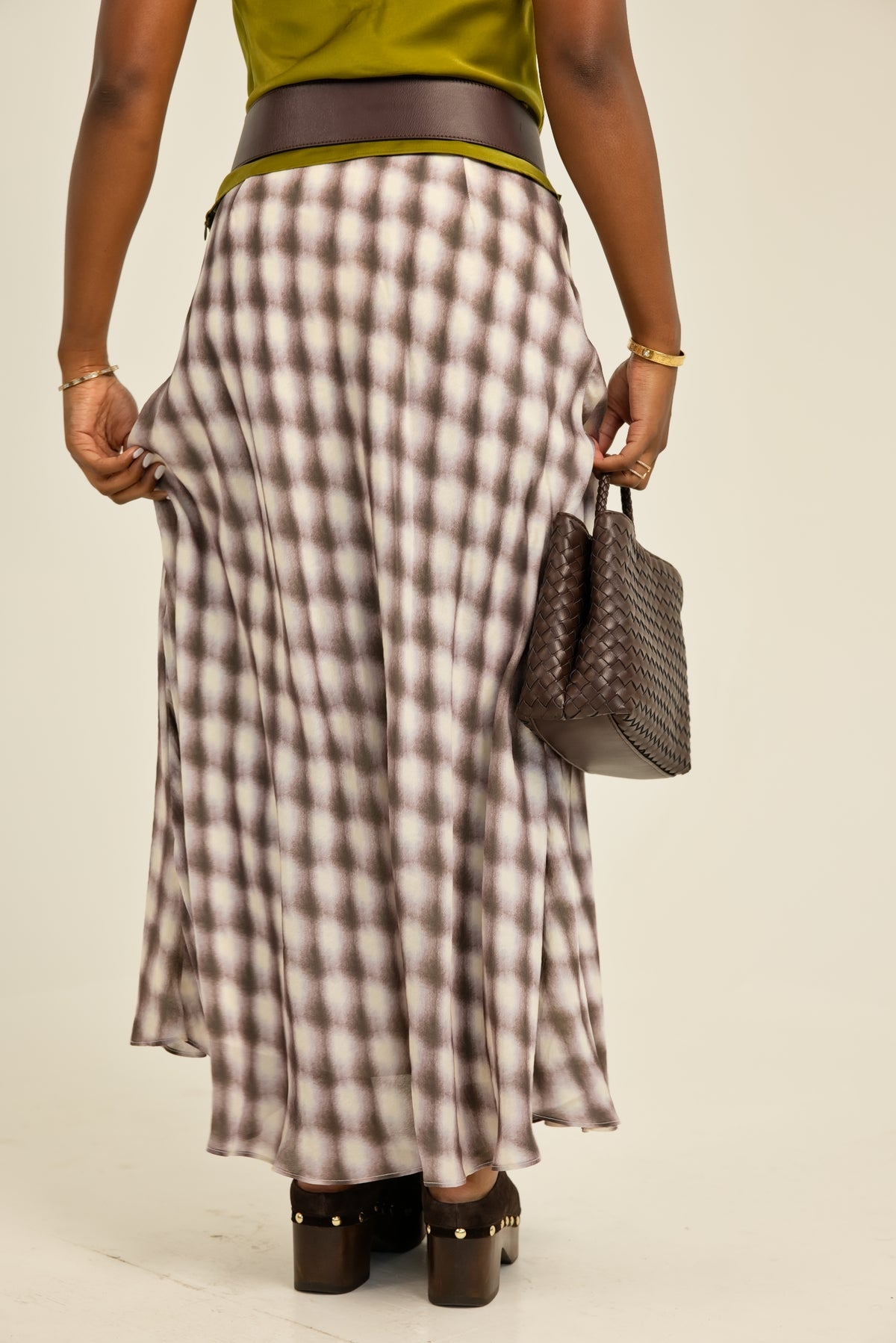 Lucy Paris August Midi Skirt
