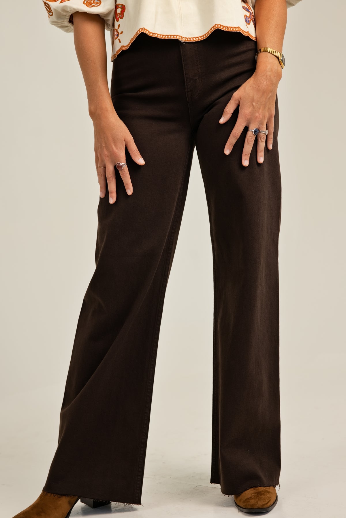 PISTOLA Penny High Rise Wide Leg