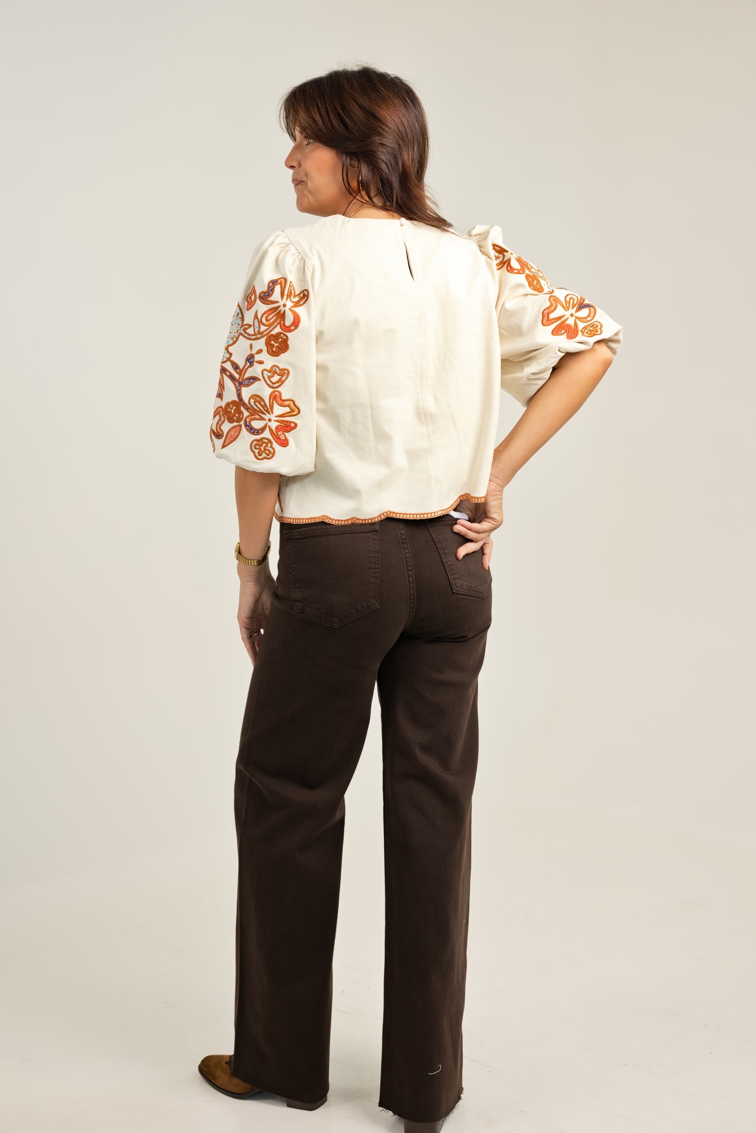 PISTOLA Penny High Rise Wide Leg