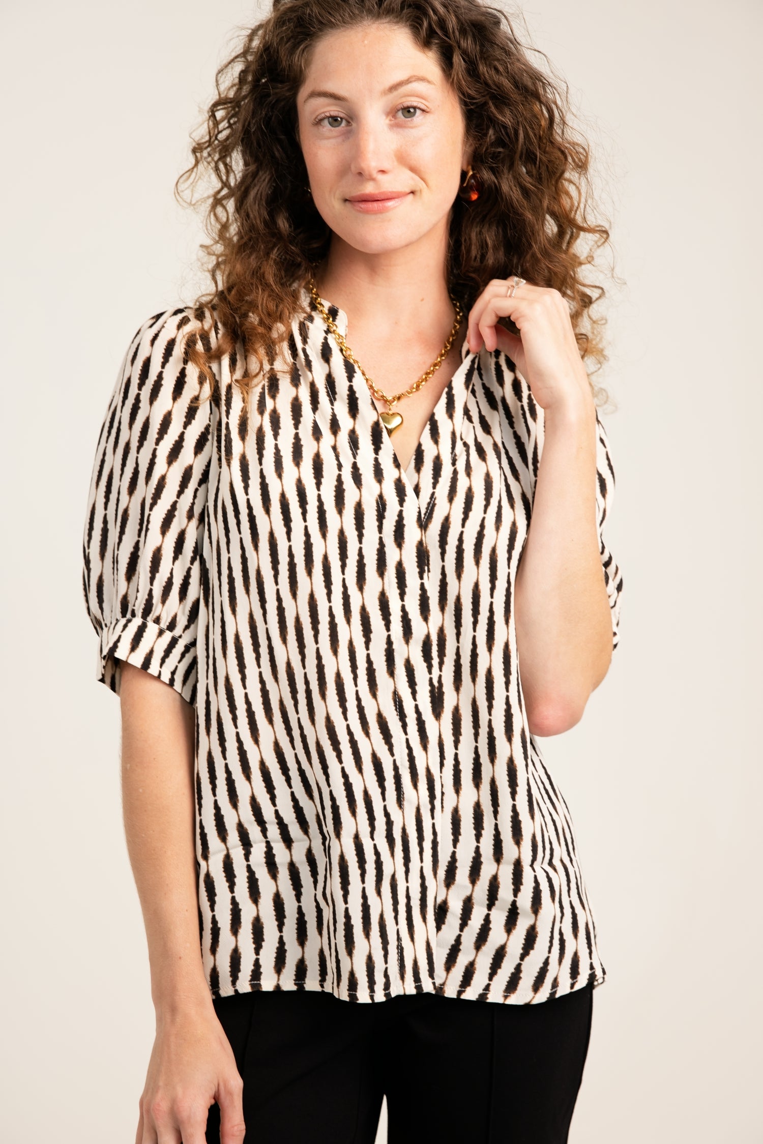 Sanctuary Eden Button Blouse