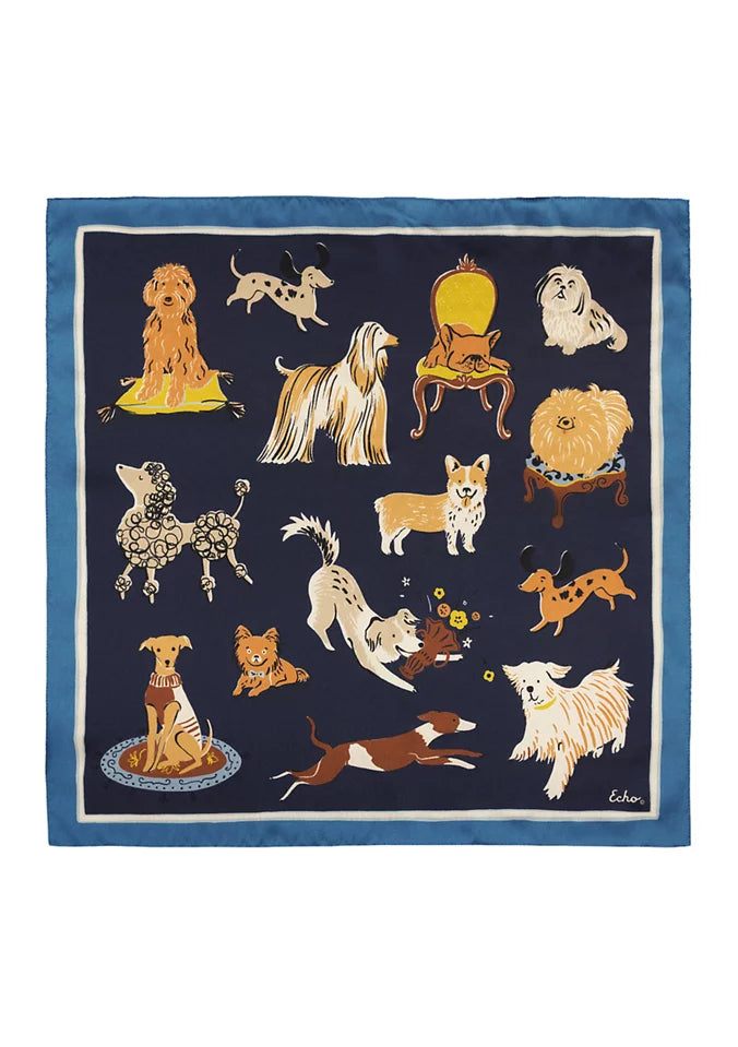 Echo Doggie Daycare Silk Bandana