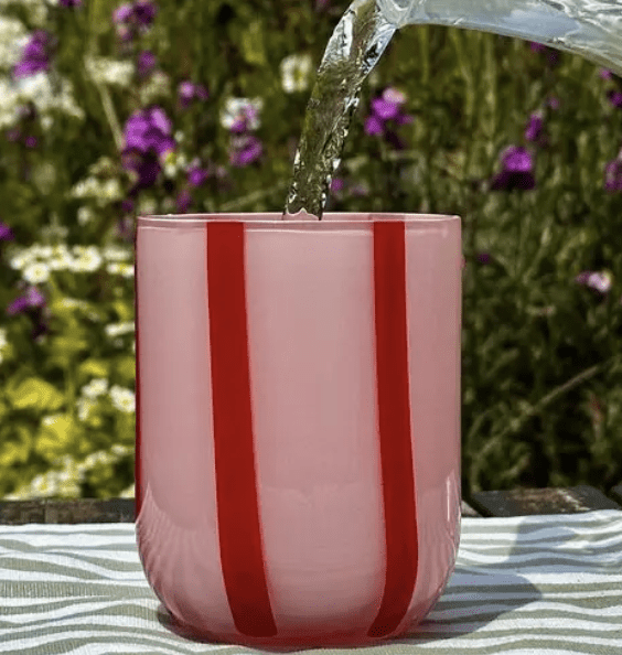MAEGAN Atina Striped Glassware