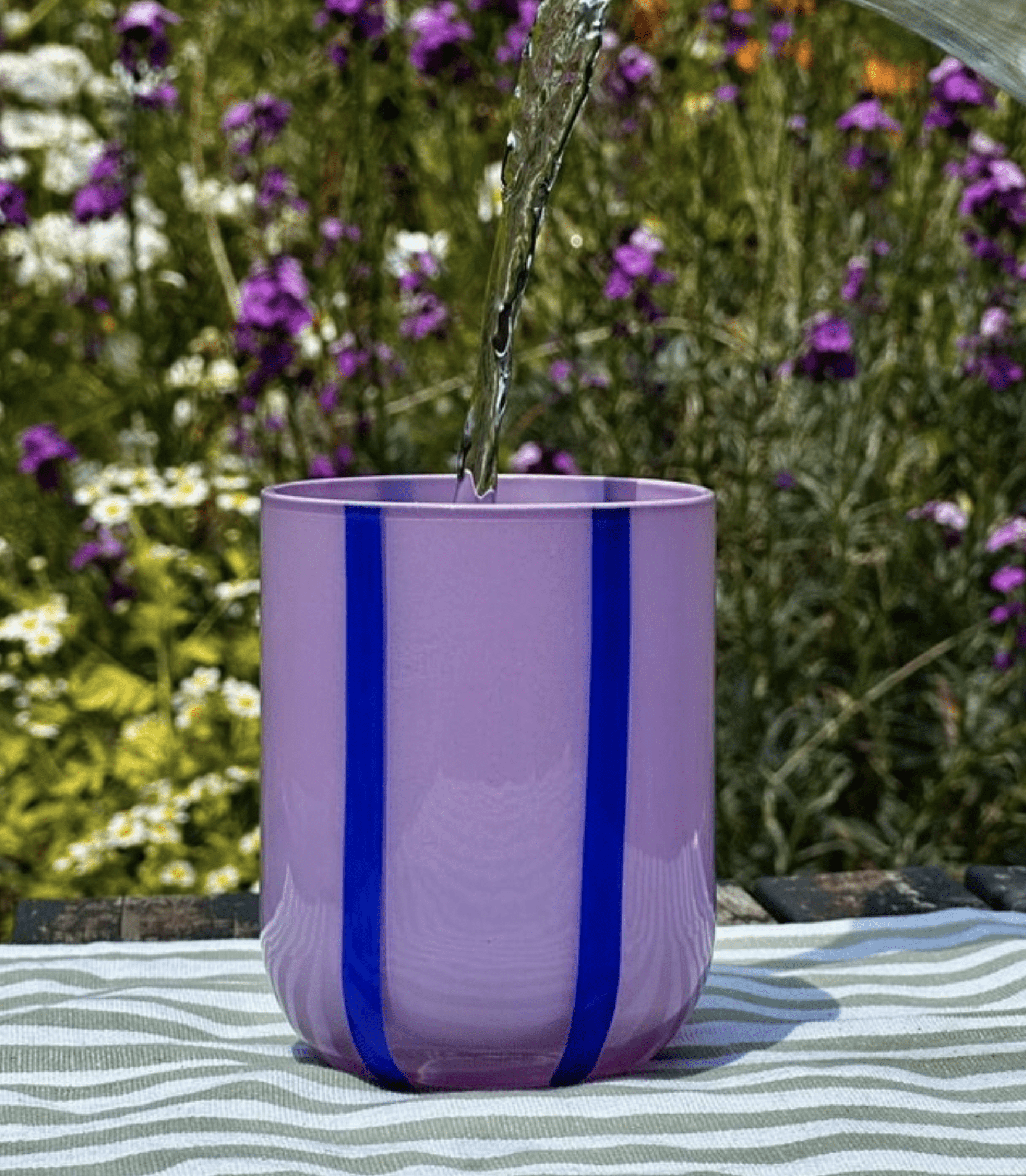 MAEGAN Atina Striped Glassware