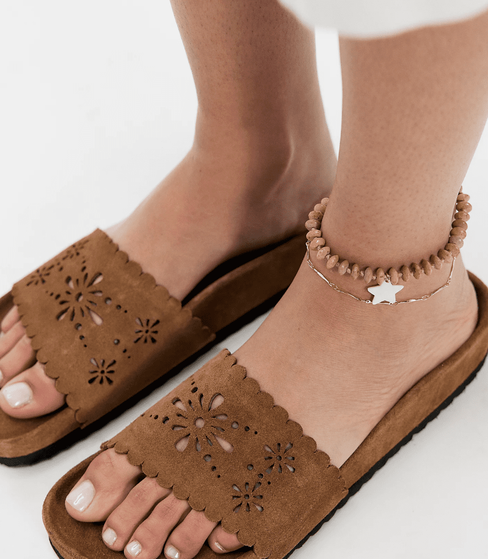 Free People Shore Cut Out Footbed
