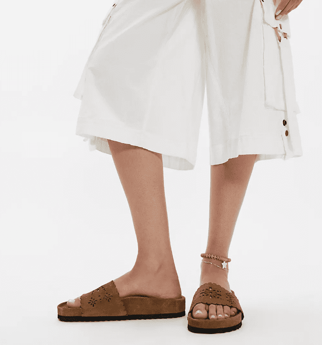 Free People Shore Cut Out Footbed