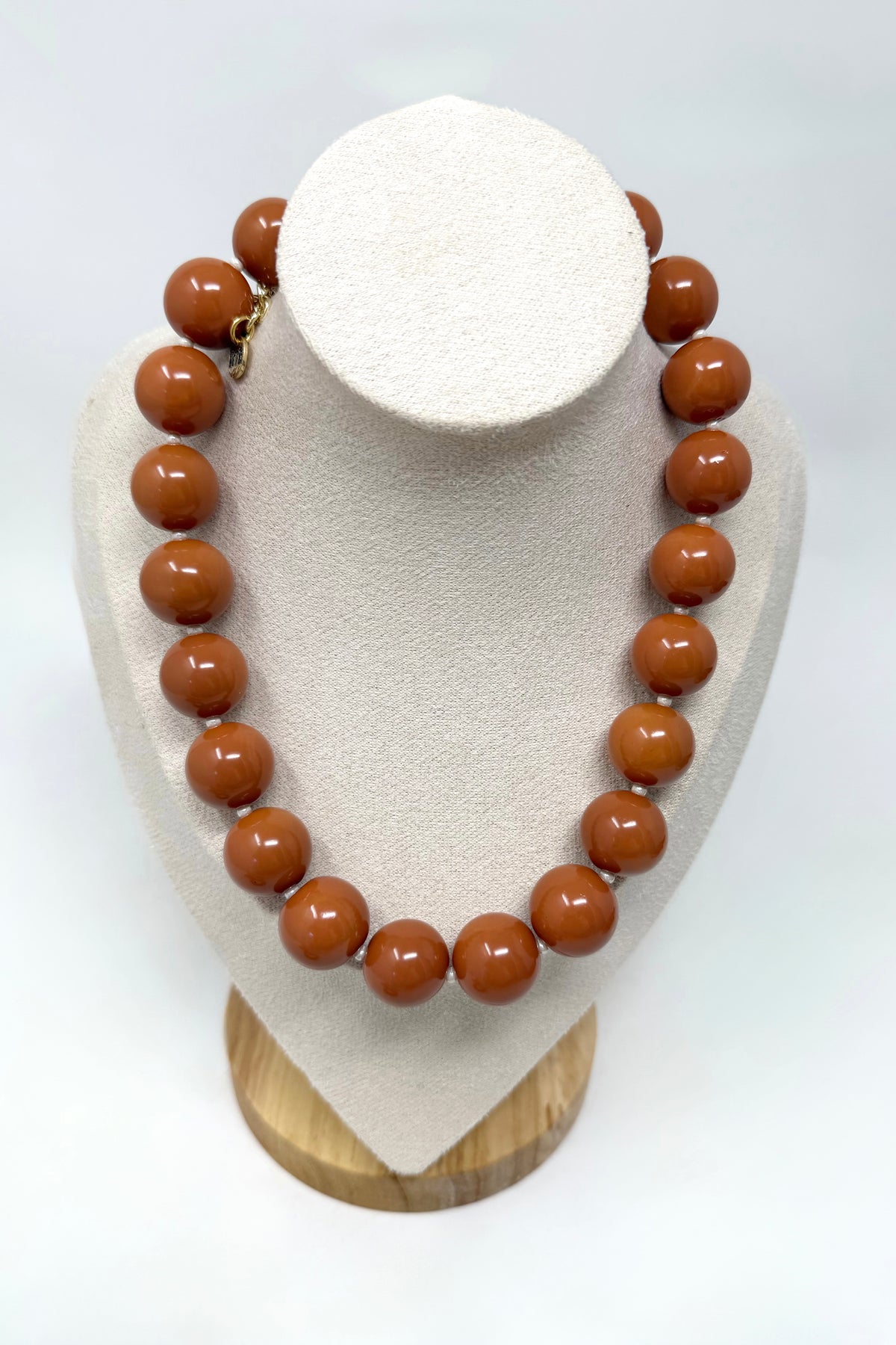 The Cinnamon Spice Beaded Necklace