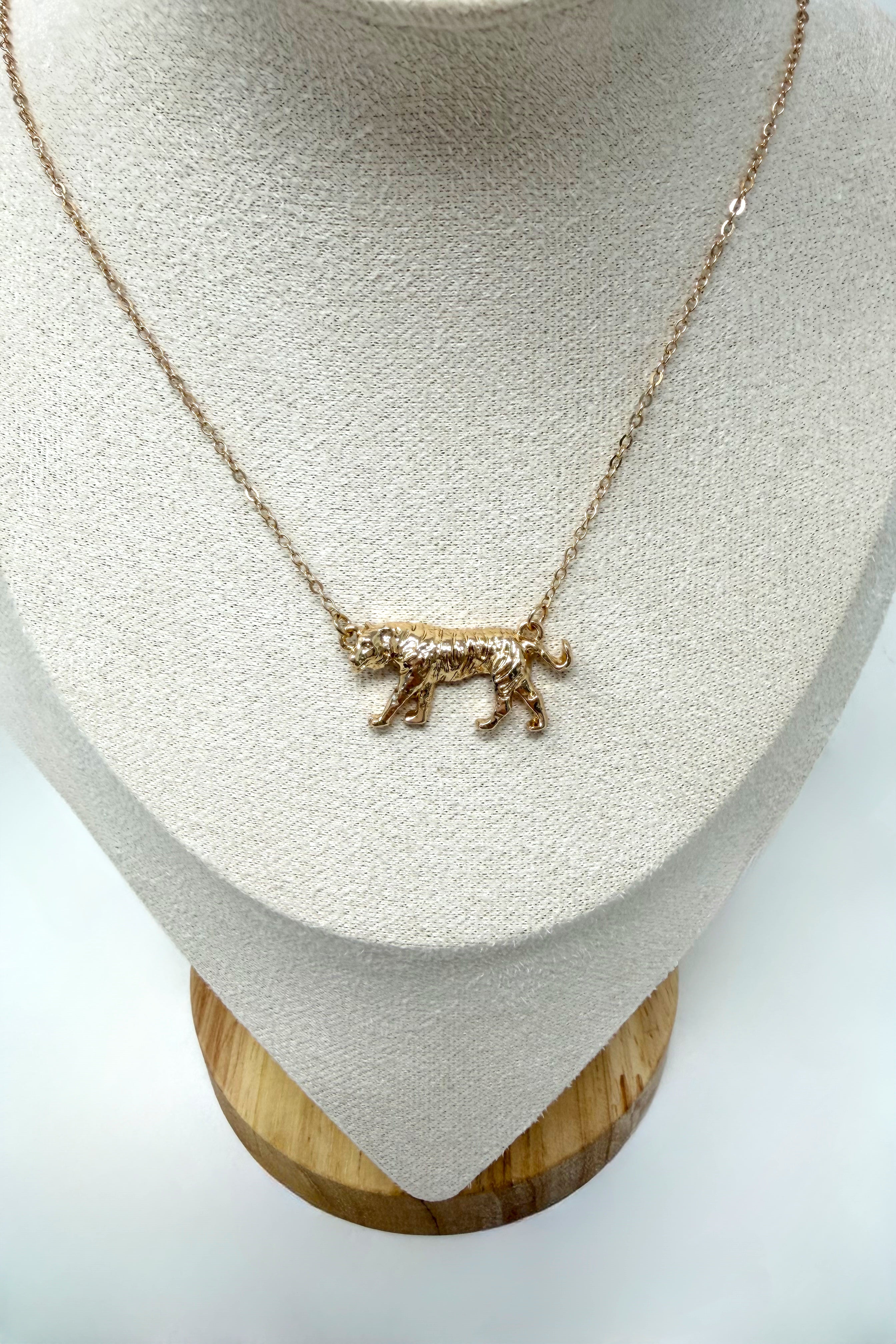 The Game Day Dainty Tiger Necklace