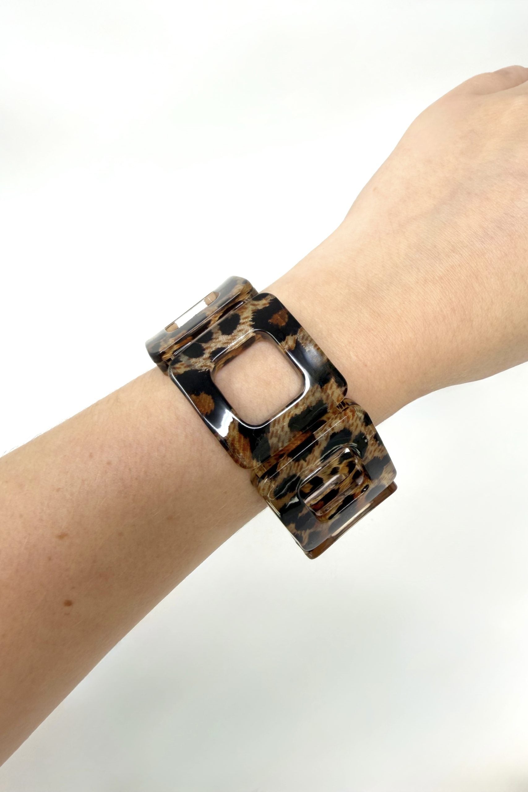 The Wild Side Leopard Stretch Bracelet