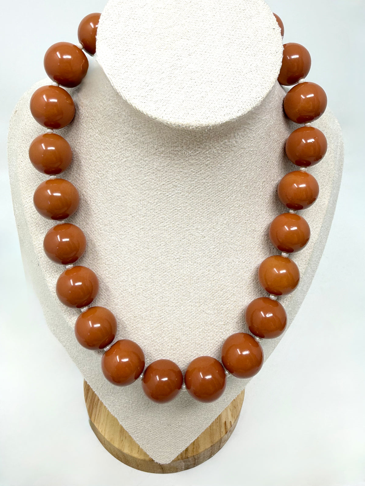 The Cinnamon Spice Beaded Necklace