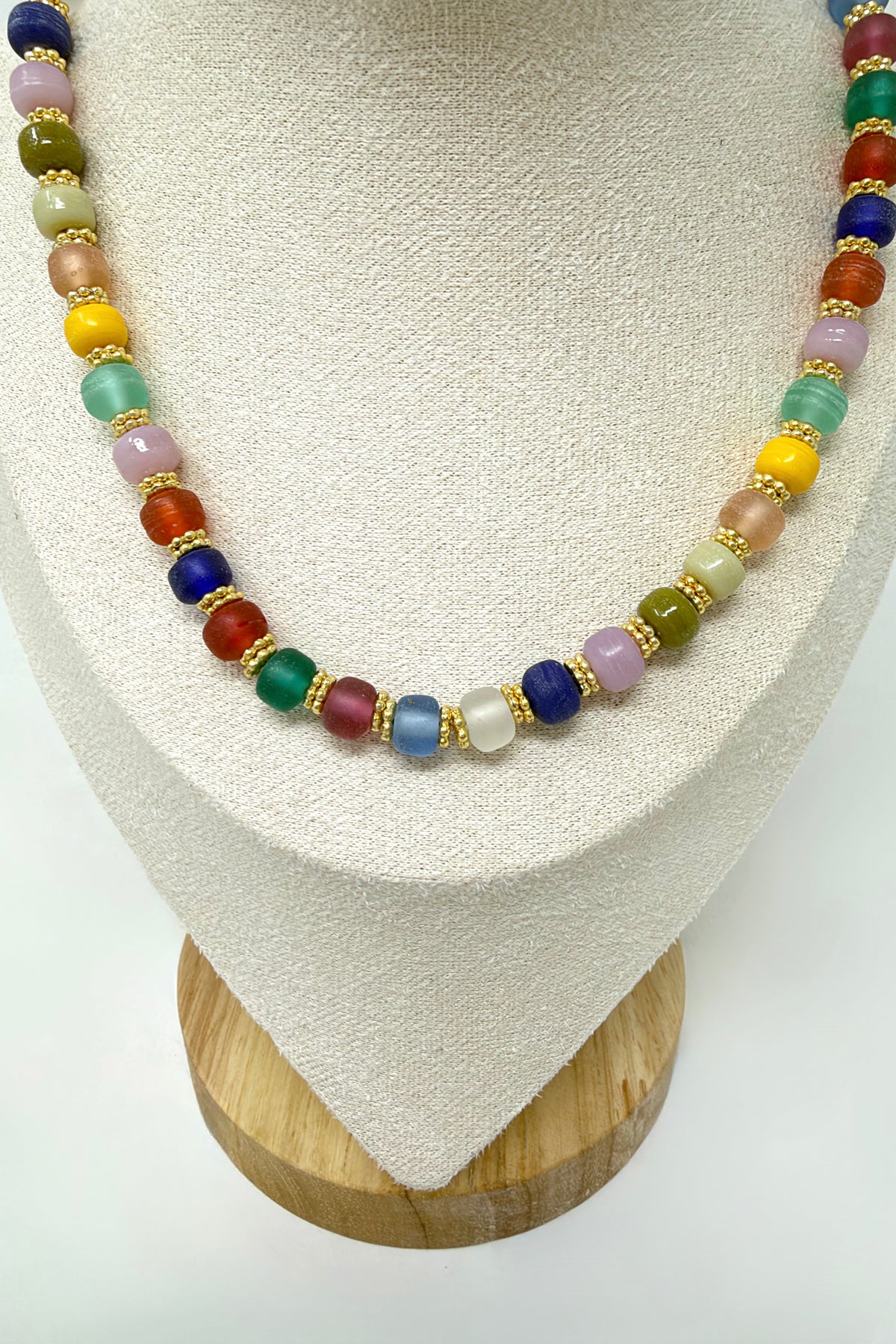 Noonday Glass Confetti Necklace