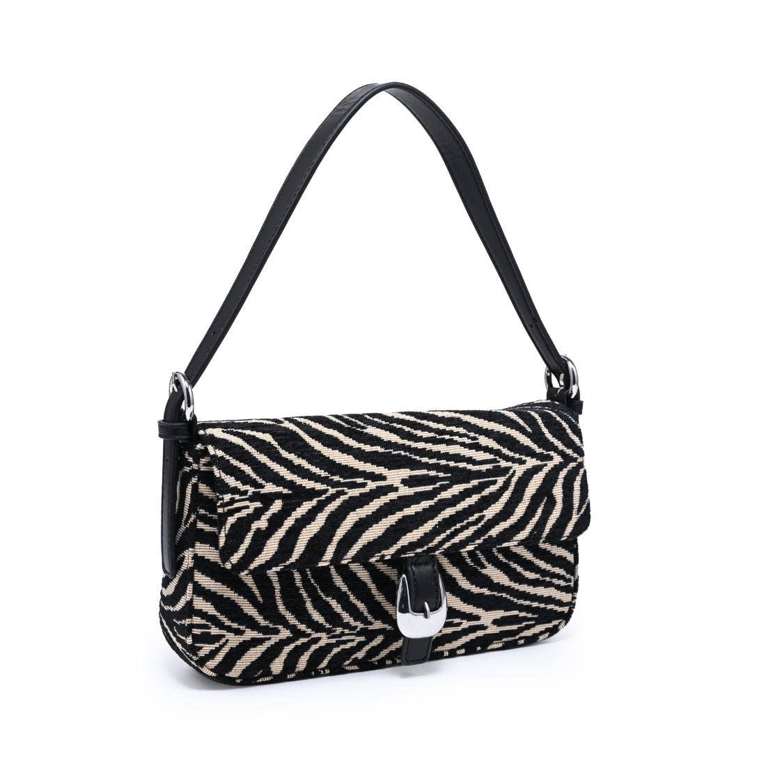 The Gloria Zebra Shoulder Bag