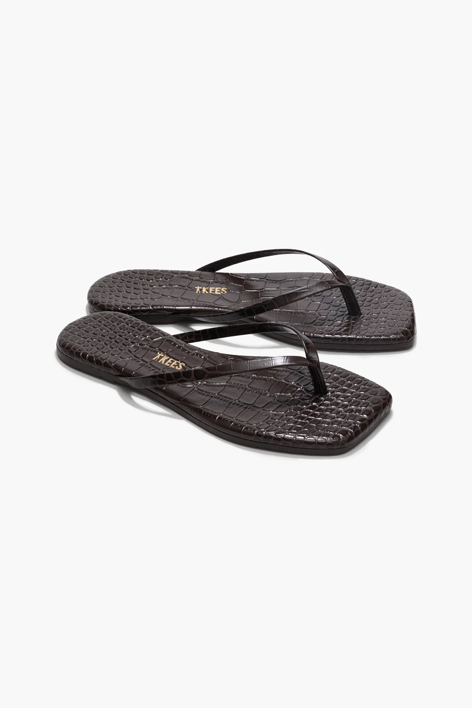 TKEES Square Toe Lily Croc