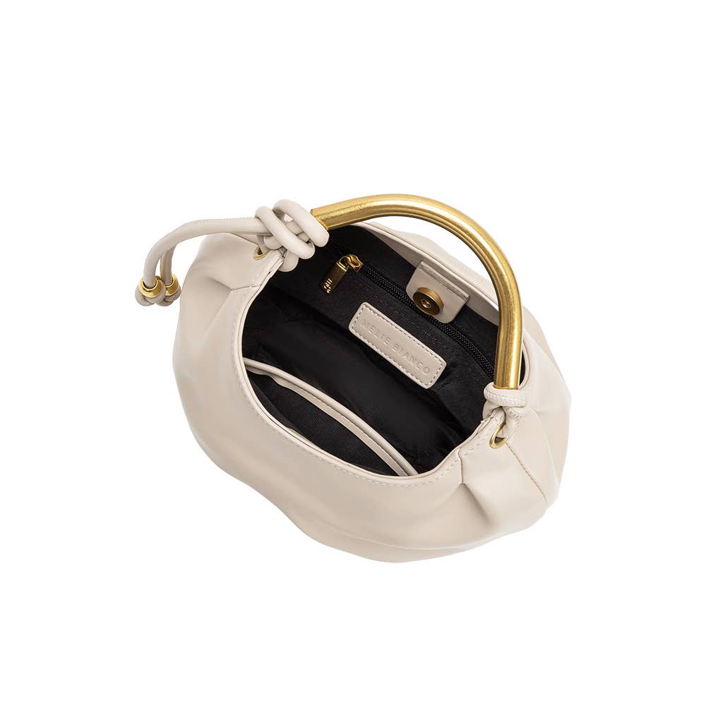 Dottie Mushroom Leather Top Bag